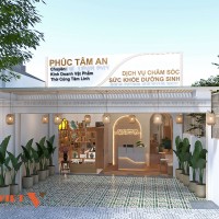 Thiết kế spa & cửa hàng phong thủy Phúc Tâm An